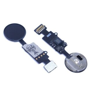 Handywest Kompatibel f&uuml;r iPhone 7 7G Home Button Flex Finger Abdruck Knopf Touch ID Schwarz 821-00912-A