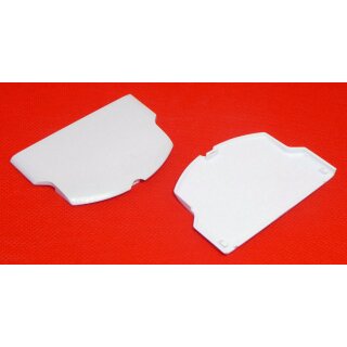 Handywest Kompatibel mit Sony PSP 2004 3004 Slim und Lite Weiß Akkudeckel Schale Backcover Klappe Cover