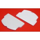 Handywest Kompatibel mit Sony PSP 2004 3004 Slim und Lite Weiß Akkudeckel Schale Backcover Klappe Cover