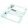 Samsung Galaxy J5 2016 SM-J510F Mittelrahmen Rahmen Middle Frame Kamera Glas Silver