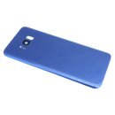 handywest Kompatibel für Samsung Galaxy S8 Plus SM-G955F Blau Akkudeckel Backcover Rückseite inkl Kleber Rückschale Hosing Cover inkl Kamera Camera Glas Mit Klebefolie Streifen Adhesive
