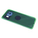 handywest Kompatibel für Samsung Galaxy S8 Plus SM-G955F Blau Akkudeckel Backcover Rückseite inkl Kleber Rückschale Hosing Cover inkl Kamera Camera Glas Mit Klebefolie Streifen Adhesive