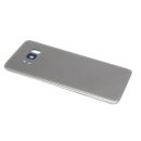 handywest Kompatibel für Samsung Galaxy S8 SM-G950F Gold Akkudeckel Backcover Rückseite inkl Kleber Rückschale Hosing Cover inkl Kamera Camera Glas Mit Klebefolie Streifen Adhesive