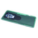 handywest Kompatibel für Samsung Galaxy S9 Plus SM-G965F Blau / Blue Akkudeckel Backcover Rückseite Kleber Rückschale Hosing Cover Rück Deckel inkl Kamera Camera Glas Mit Klebefolie Streifen Adhesive