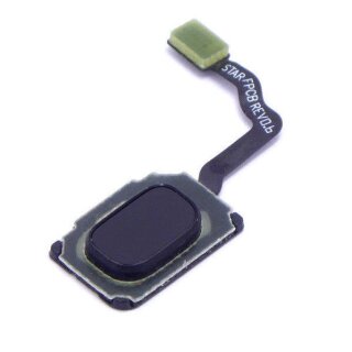 Passend für Samsung Galaxy S9 SM-G960F S9 Plus SM-G965F Homebutton finger Print ID Flex Black