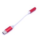 USB Type-C Audio Adapter Ladekabel Stecker Aux 3,5mm...