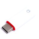 USB Type-C USB Adapter Aux auf 3,5mm Klinke Audio Headset Kopfhörer Stecker Rose