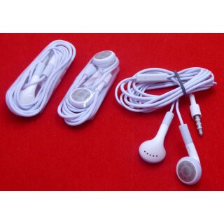3 X Headset Stero Kopfh&ouml;rer Kompatibel f&uuml;r iPhone iPod iPad Huawei Wiko Samsung Sony Oneplus