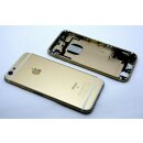 iPhone 6S Akkudeckel Backcover inkl Ladebuchse Power Volume Flex Geh&auml;use Gold