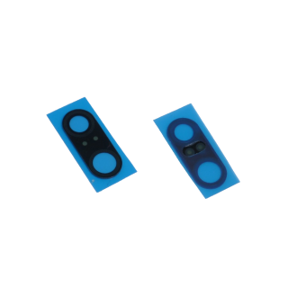 2X Huawei P20 Pro CLT-L29 Ersatz Kameraglas Echtglas Glas Camera Linse + Kleber