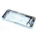 iPhone 5 A1428, A1429, A1442 Akkudeckel Backcover Power Volume Flex Silber