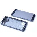 iPhone 5S A1453, A1457, A1518, A1528 Akkudeckel Backcover Power Volume Flex Grau