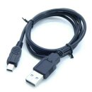 Handywest Kompatibel mit TOMTOM Mini USB Kabel Ladegerät PC-Kabel für Tomtom XXL Classic GPS NavigationTomTom One XL Start Live XXL Traffic V2 V3 XL XXL Go Mini 720 920 Mini-USB USB 5 Pin Mini