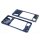 für Samsung Galaxy A71 SM-A715F/DS Mittelrahmen Rahmen Frame Power Volume Flex Schwarz