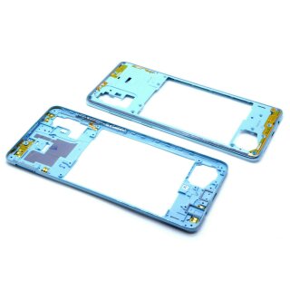 für Samsung Galaxy A71 SM-A715F/DS Mittelrahmen Rahmen Frame Power Volume Flex Prism Crush Blue