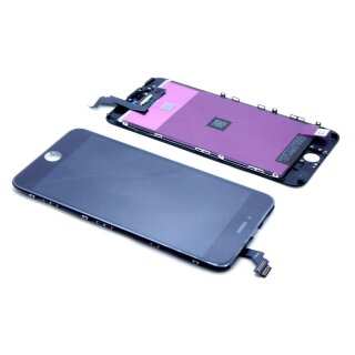 für iPhone 6 Plus A1522, A1524, A1593 LCD Display Touchscreen Digitizer Front Glas inkl Rahmen black