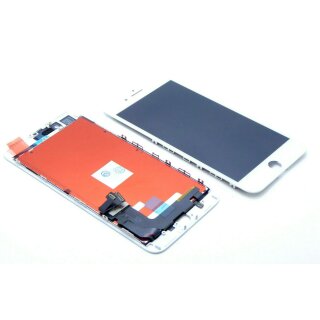 für iPhone 7 Plus A1661, A1784, A1785 LCD Display Touchscreen Digitizer Front Glas inkl Rahmen Weiß