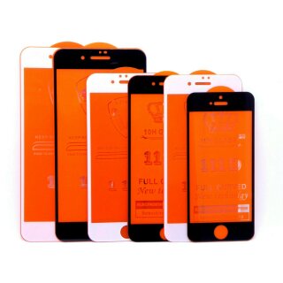 3X Ersatz für iPhone 5 5S 5C 6 6S 6S 7 8 Plus Schutzfolie Panzerfolie Hartglas