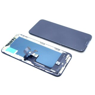 für iPhone XS A1920, A2097, A2098 LCD Display Touchscreen Digitizer Front Glas inkl Rahmen Black