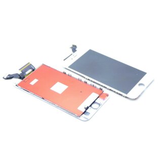 für iPhone 6S Plus A1634, A1687, A1699 LCD Display Touchscreen Digitizer Front Glas inkl Rahmen Weiß