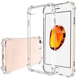Silicon Case H&uuml;lle Bumper Transparent f&uuml;r iPhone 7/8 7/8 Plus X/XS 11 11Pro Max