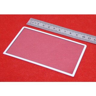 Ersatz Nintendo 3DS XL LL Display Front Scheibe Glas Displayglas für Oben Weiß