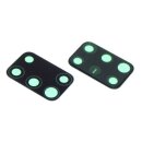 Ersatz für Samsung Galaxy A21s SM-A217F/DS Kamera Glas Linse mit Kleber Pinzette