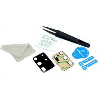 Handywest Kompatibel für Samsung Galaxy S20 Ultra SM-G988 Kamera Glas Linse Camera Glas mit Kleber inkl Pinzett und Touch