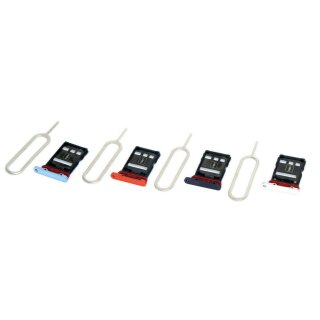 Handywest Kompatibel für Huawei P30 Pro VOG-AL00 VOG-AL10 VOG-L09 VOG-L29 VOG-TL00 Sim Karte Karten Halter Halterung SIM Card Holder Tray Slot Nano Schlitten einschubfach inkl Nadel Öffner