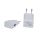 Original Samsung EPAOU83EWE USB Lader Adapter Netzteil Netzadapter Ladegerät 1A
