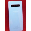 Samsung Galaxy S10 SM-G973F/DS Akkudeckel Back Cover Kameraglas + Kleber Weiß