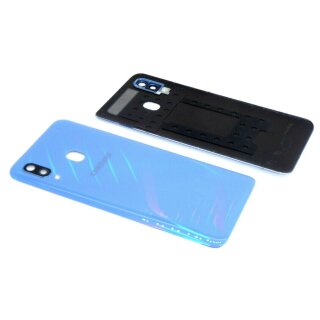 Samsung Galaxy A40 A405FD Akkudeckel Deckel Kameraglas Backover inkl Kleber Blau