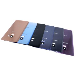 Samsung Galaxy Dous S9 SM-G960FD G960 Akkudeckel Back Cover Kameraglas + Kleber