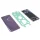 Samsung Galaxy S9 SM-G960FD G960 Akkudeckel Deckel Backcover Kameraglas Kleber Lila
