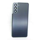 Samsung Galaxy S21 SM-G991B/DS Akkudeckel Backcover Kameraglas inkl Kleber Grau