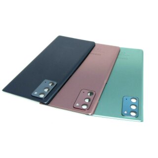 Samsung Galaxy Note 20 5G SM-N981B Akkudeckel Backcover Kameraglas inkl Kleber