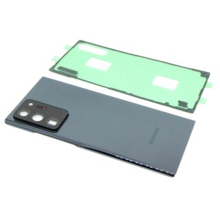 Samsung Galaxy Note 20 Ultra 5G SM-N986B Akkudeckel Cover Kameraglas inkl Kleber Schwarz