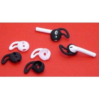 2X Ohrstöpsel EarHooks Earphone Anti-Slip Sport Air-pods Earpod Ersatz für iPhone