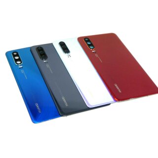 Huawei P30 ELE-AL00 ELE-L09 ELE-L29 Akkudeckel Backcover Kameraglas inkl Kleber