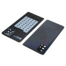 Samsung Galaxy A71 SM-A715F A715 Akkudeckel Kameraglas Backcover Deckel + Kleber Schwarz