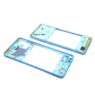 Original Samsung Galaxy A51 SM-A515F Mittelrahmen Frame Rahmen Power Volume Flex Prism Crush Blue