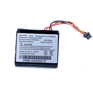 Original TomTom Go 1000 / 1005 Live Akku Betterie VF1C AHL03711018 3,7V 1100mAh