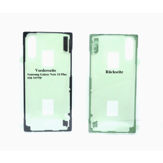 Handywest Kompatibel mit Samsung Galaxy Note 10 Plus SM-N975F Akkudeckel Kleber Backcover Kleberband Rahmen Cover Kleber Klebefolie Pad doppelseitige klebepads Streifen Dichtung Cover Frame Adhesive