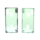 2X Handywest Kompatibel mit Samsung Galaxy Note 10 Plus SM-N975F Akkudeckel Kleber Backcover Kleberband Rahmen Cover Kleber Klebefolie Pad doppelseitige Streifen Dichtung Cover Frame Adhesive
