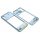 für Samsung Galaxy A50 SM-A505F Rahmen Gehäuse Cover Power Flex Antenne