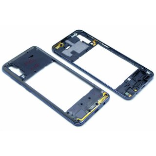 Passt für Samsung Galaxy A50 SM-A505F Rahmen Gehäuse Cover Power Flex Antenne Schwarz / Black
