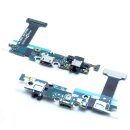 Passt für Samsung Galaxy S6 Edge SM-G925 Ladebuchse Flex Kopfhörer Buchse Rev06C
