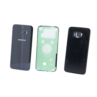 Samsung Galaxy S7 Edge SM-G935F G935 Akkudeckel Backcover Cover R&uuml;ckseite Black