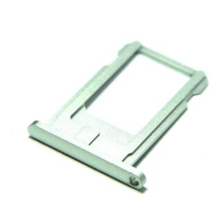 f&uuml;r iPhone 6 Nano Sim Karten Karte Halter Sim Card Holder Schlitten tray Slot Silber