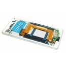 Original Sony Xperia M4 Aqua E2303 LCD Display Digitizer Touchscreen Rahmen Gold